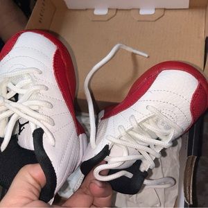 Air Jordan 12 cherry 4c baby toddler Brand new